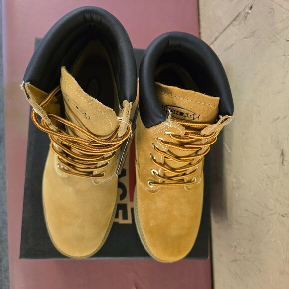 New Iron Age Wheat 6" Waterproof Steel Toe Insulated Work Boots 9M 9.5M 10M 12M - Picture 4 of 6